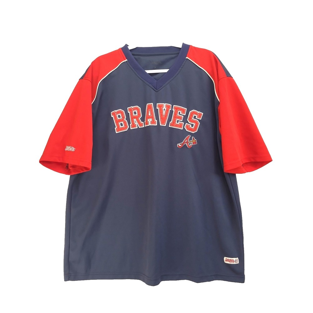 Atlanta Braves‎ Mens Jersey 2XL Stitches Athletic Gear Shirt Official MLB